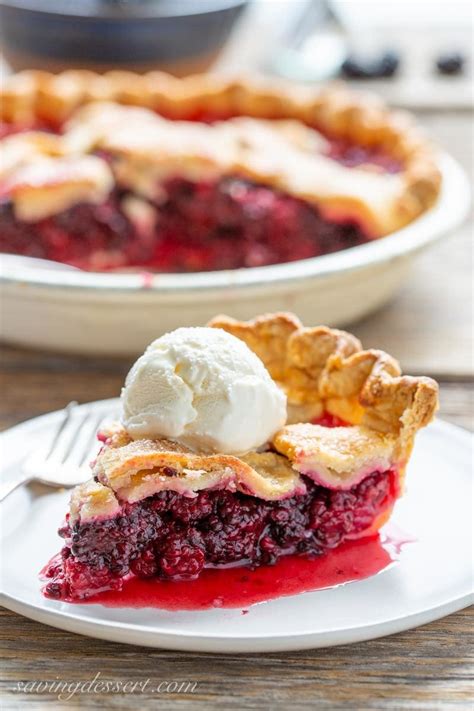 Blackberry Pie - Saving Room for Dessert