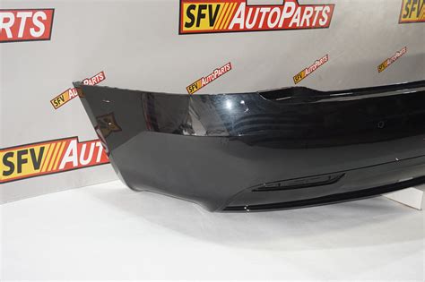 TESLA MODEL S REAR BUMPER 2016 2017 2018 2019 2020 1057319-01-B BLACK OEM