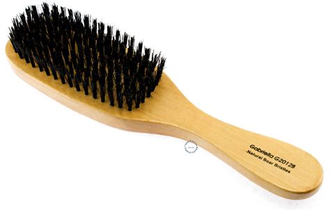 WAVE HAIR BRUSH WOOD HANDLE REINFORCED HARD BRISTLE MEN PROFESSIONAL NEW | eBay