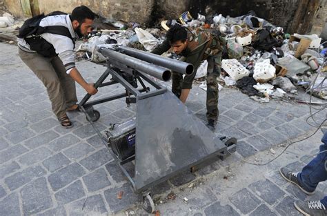 DIY Weapons of the Syrian Rebels - The Atlantic