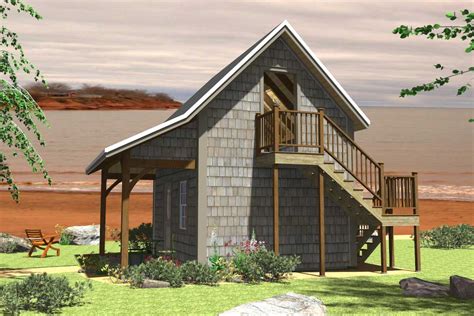 The Fish Shack - Shop Prints - Timber Frame House Plans