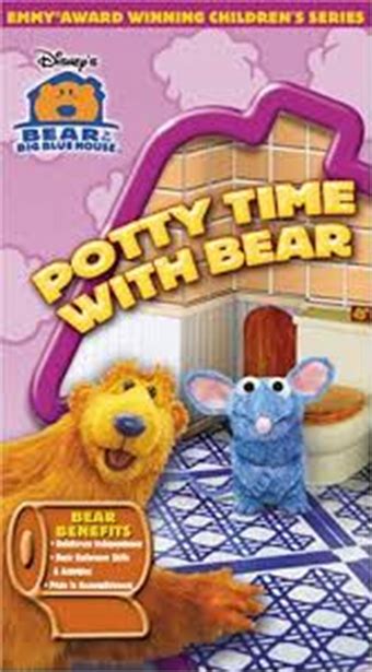 Trailers from Bear in the Big Blue House: It's Potty Time with Bear 2004 Disney VHS | Custom ...