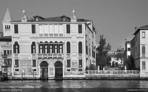 Canal Grande di Venezia - Catalogo illustrato - Palazzo Malipiero