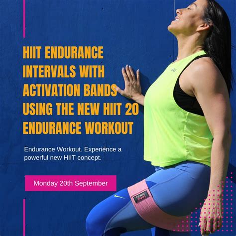 HIIT Endurance Intervals With Activation Bands - Choreographytogo