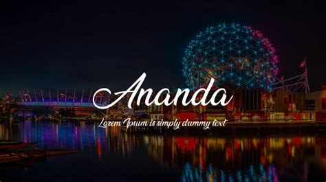 Ananda Font Family : Download Free for Desktop & Webfont