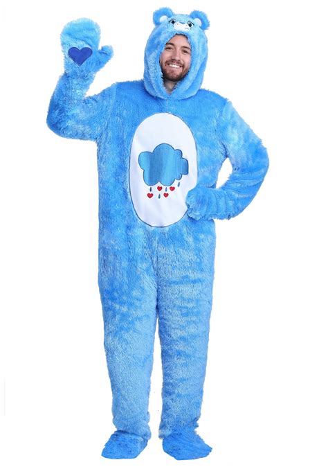 Adult Plus Size Care Bears Classic Grumpy Bear Costume - Walmart.com