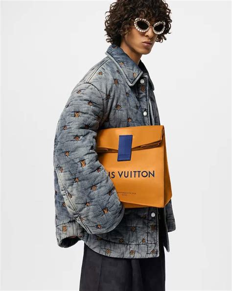 Louis Vuitton unveils an extravagant cowhide leather ‘Sandwich Bag ...