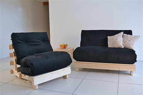 Traditional Futon Sofa Bed - Single Size | Sit and Sleep