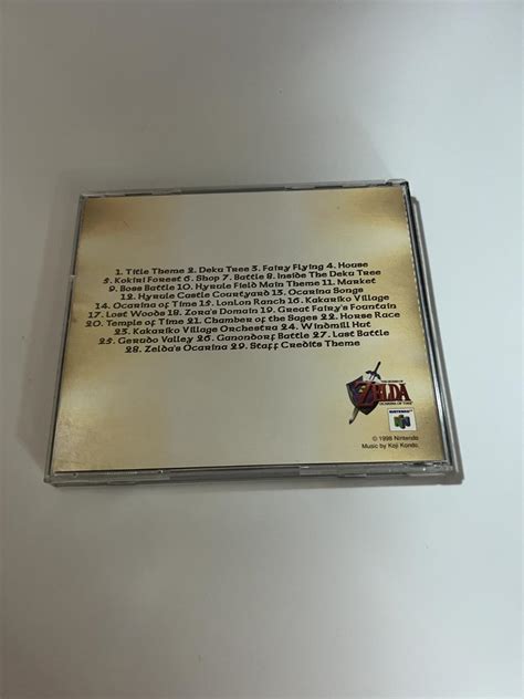 The Legend Of Zelda Ocarina Of Time Soundtrack CD N64 | #4616854552