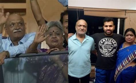 Rohit Sharma Parents- Father and Mother Name, Age, Profession, Photos ...