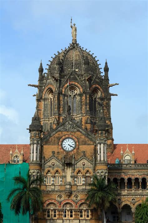 Old Building in Indian City Mumbai Stock Image - Image of watch, strong ...