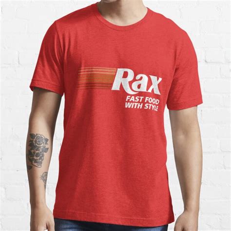 "Rax Roast Beef Fast Food Vintage Restaurant " T-shirt for Sale by ...