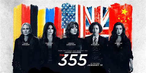 “The 355” Explodes Into Theaters January 15, 2021“The 355” Explodes ...