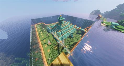 My friend and I turned an underwater temple into our home over the span ...