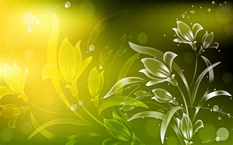 Floral wallpaper green | Green floral wallpaper, Vector flowers ...