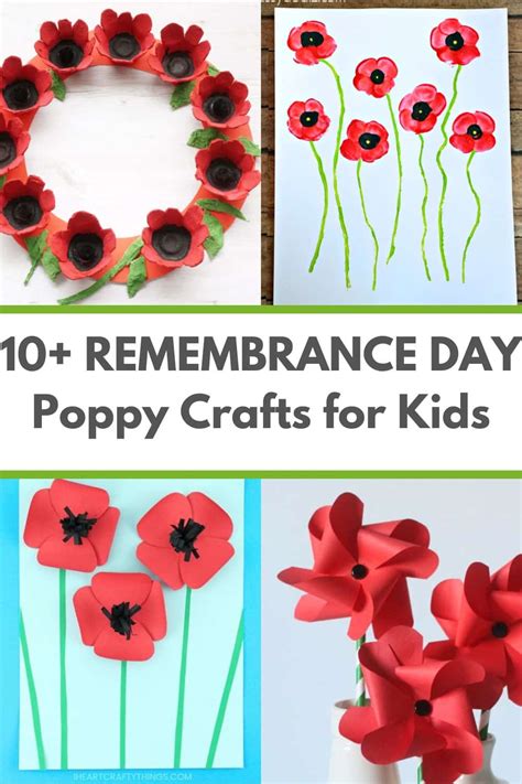 Remembrance Day Crafts for Kids to Make