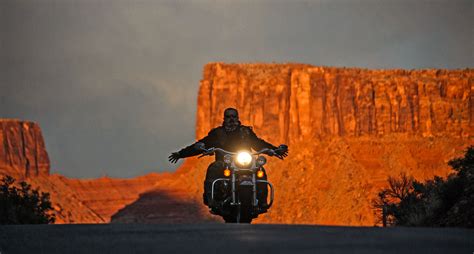 Black and silver motorcycle, road, Route 66, USA, highway HD wallpaper | Wallpaper Flare