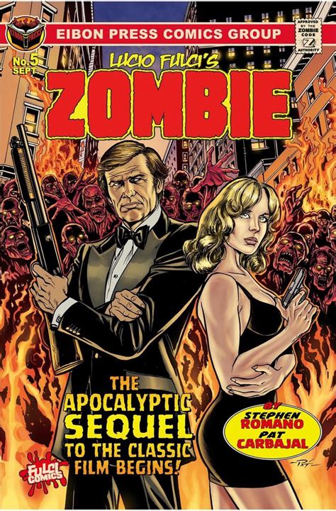 Lucio Fulci's Zombie #5 [Eibon] | Cover art by Pat Carbajal & colors by Fatboy | Comic book ...