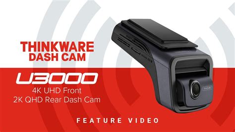 THINKWARE FEATURE VIDEO - U3000 DASH CAM - YouTube