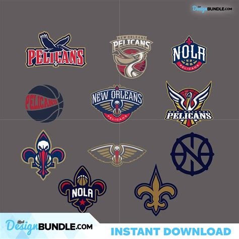 New Orleans Pelicans Logo Team Svg, Sport Svg, Sport Basketball Team ...