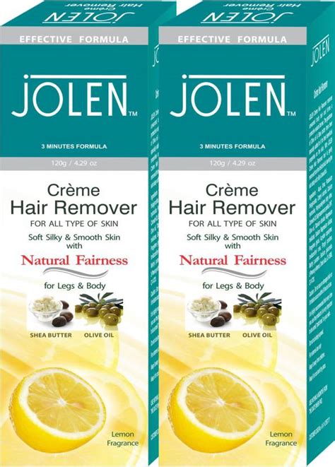 JOLEN Hair remover (Twin Pack) lemon Cream - Price in India, Buy JOLEN Hair remover (Twin Pack ...