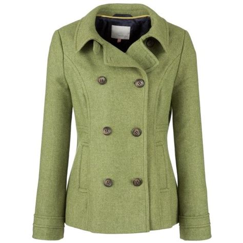 John Lewis Women Shetland Double Breasted Jacket, Green, 10 ($110 ...