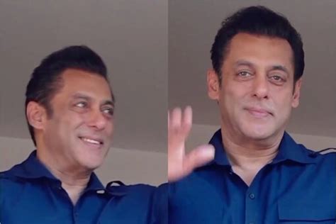 Salman Khan Wishes Eid to Fans Gathered Outside Home; Family Gets ...