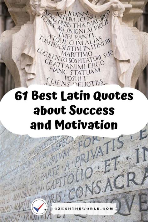 61 Best Latin Quotes About Success and Motivation (2024)