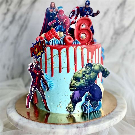 Discover 81+ avengers theme cake latest - awesomeenglish.edu.vn