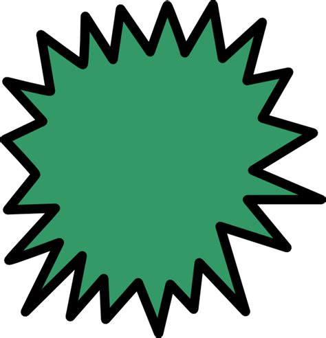 Clipart explosion green explosion, Clipart explosion green explosion Transparent FREE for ...