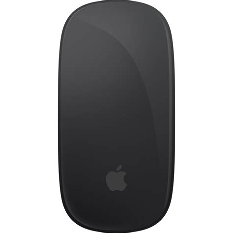 Apple Magic Mouse (Black) - Red Apple