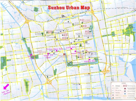 Suzhou City Map - Suzhou China • mappery