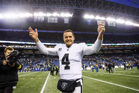 Las Vegas Raiders QB Derek Carr: The OT win in Week 11 helped fuel the ...