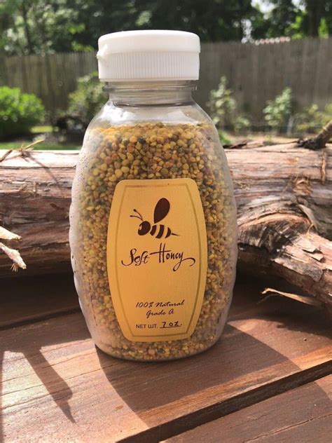 Soft Honey Bee Pollen Granules Wildflower 7oz. Long Island - Etsy