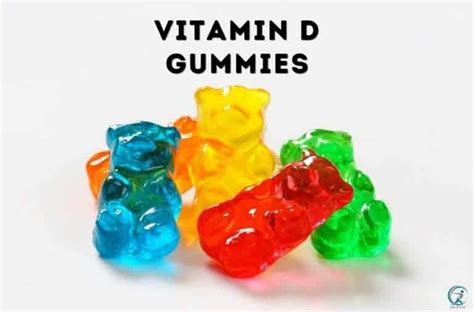 Vitamin D Gummies For A Healthy Nervous System - Gear Up to Fit