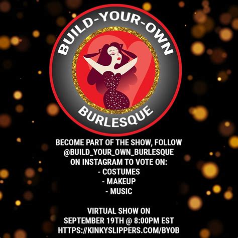 A live stream burlesque show where the audience makes all the decisions ...