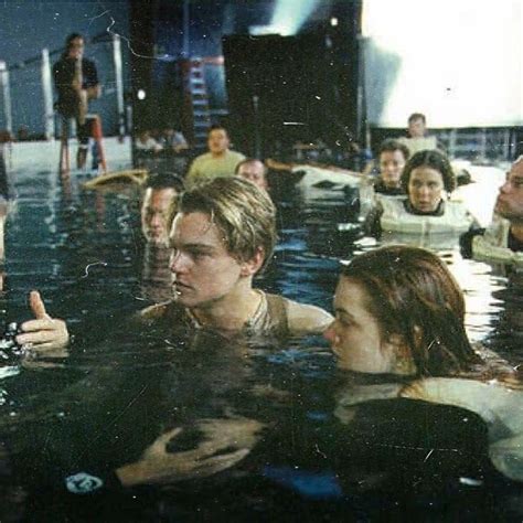 Kate Winslet + Leonardo DiCaprio behind the scenes of Titanic(1997) | Leonardo dicaprio ...