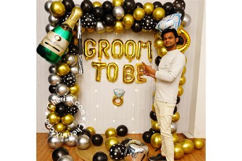 Bachelor Party Decorations For Men, Groom To Be Decorations, Groom To Be Sash Balloons, Stag ...