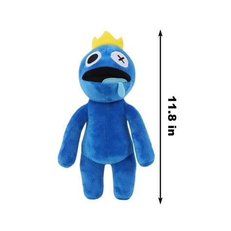 Buy Rainbow Friends Plush 11.8 Inch Blue Rainbow Friends Plush Toys for ...