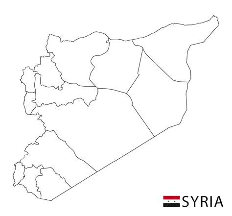 Printable Detailed Syria Map – Free download and print for you.