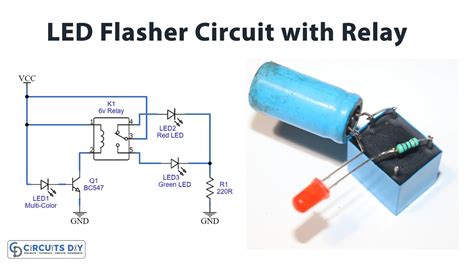 Simple 12v Led Flasher Circuit Diagram - Wiring Flow Schema