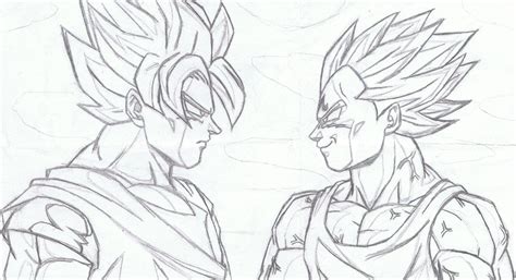 goku vs vegeta by grszs on DeviantArt