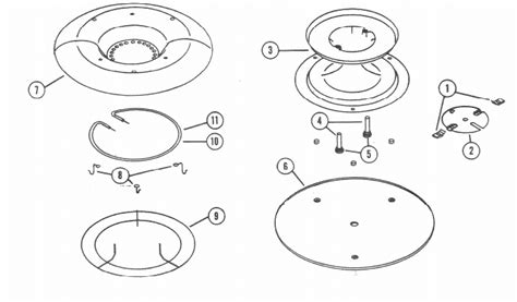 NuTone 9285 Ceiling Heater Parts