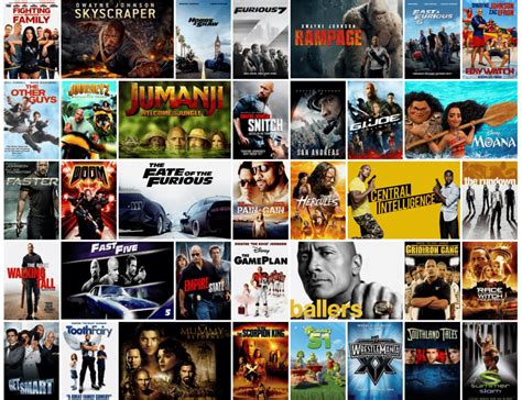 List of all Dwayne Johnson movies — citiMuzik