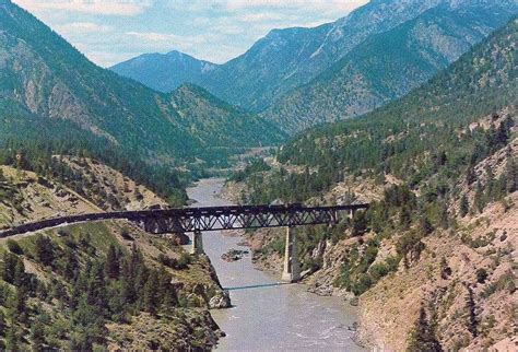 transpress nz: Lillooet Bridge on the Gold Rush Trail, British Columbia, Canada