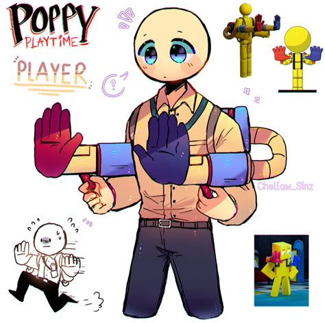 𝑺𝒊𝒏𝒛🎀 on Twitter: "Poppy Playtime player/protagonist in my style😶 #PoppyPlaytime # ...