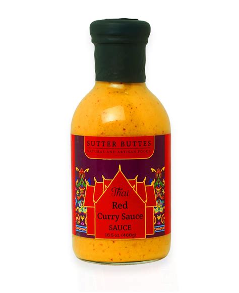 Thai Red Curry Sauce - Sutter Buttes Olive Oil Company