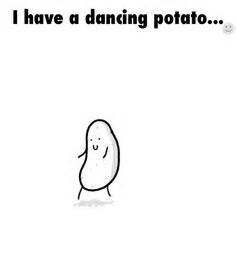 9 Awesome Im a dancing potato ideas | dancing potato, dancing gif, tiny potato