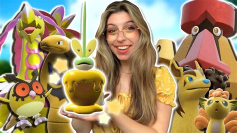 I Hunted Every YELLOW Shiny in the Pokemon Scarlet and Violet DLC - YouTube