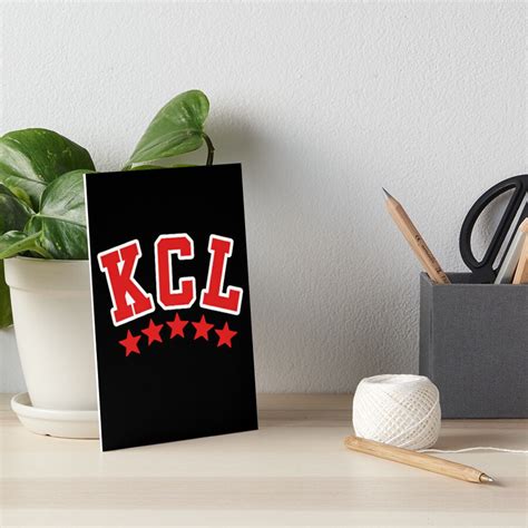 "Kings College London KCL logo" Art Board Print for Sale by ...